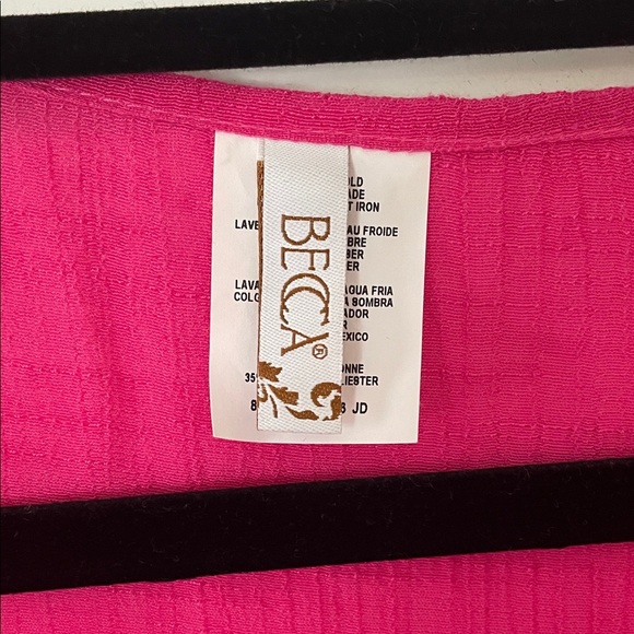 BECCA Pink Tassel Coverup - ready for the beach! - Picture 2 of 9